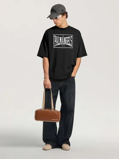 Palm Angels Vintage Box Logo Loose T-shirt In White