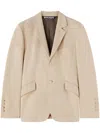 Palm Angels Men's Viscose Blazer In Neutral
