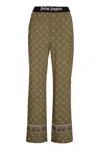 PALM ANGELS VISCOSE TROUSERS
