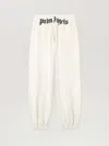 Palm Angels Logo Elasticated Track Pants In White