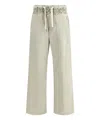 Palm Angels Flame Logo Track Pants In Green