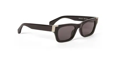 Palm Angels Westport Grey Square Unisex Sunglasses Peri101 1007 49 In Black