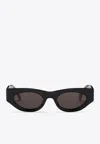 Palm Angels Westport Square Sunglasses In Gray