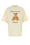 Palm Angels Ivory Cotton Oversize T-shirt