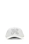 Palm Angels Pa Milano Rhinestoned Baseball Cap
