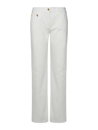 PALM ANGELS VAQUEROS RECTOS - BLANCO