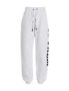 Palm Angels White I Love Pa Joggers In White
