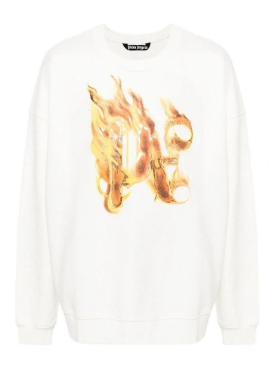 PALM ANGELS SUDADERA - BLANCO