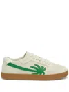 Palm Angels New Palm 1 Low-top Suede Sneakers In White