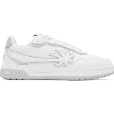 Palm Angels White Palm Tennis Sneakers In Multi