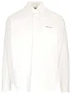 PALM ANGELS WHITE SHIRT WITH POCKET