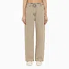 Palm Angels Bi Colore Overdye Wide Fit Jeans