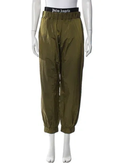 Pre-owned Palm Angels Wide Leg Pants In Blue