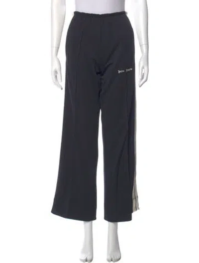 Pre-owned Palm Angels Wide Leg Pants In Gray