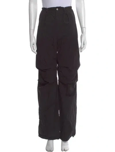 Pre-owned Palm Angels Wide Leg Pants W/ Tags In Black