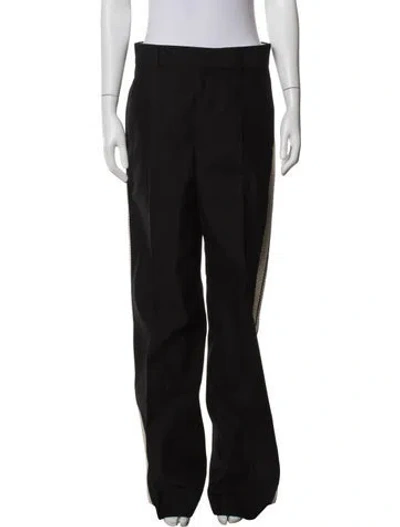 Pre-owned Palm Angels Wide Leg Pants W/ Tags In Black