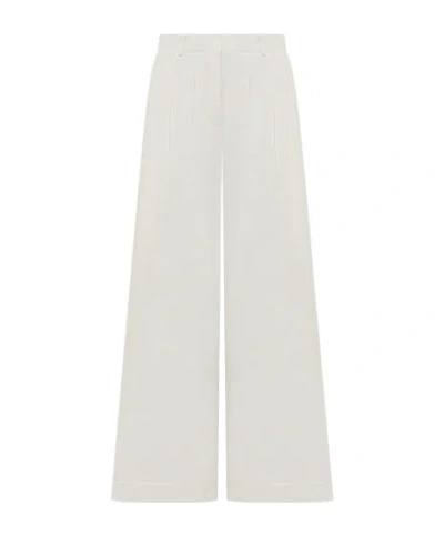 PALM ANGELS PALM ANGELS WIDE LEG PLEATED TROUSERS