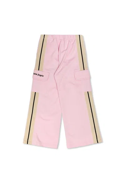 PALM ANGELS WIDE-LEG TRACK PANTS