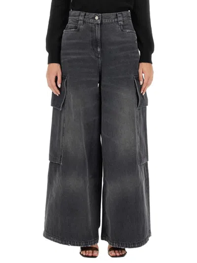 PALM ANGELS PALM ANGELS WIDE PARACHUTE JEANS
