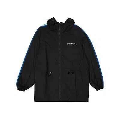 Pre-owned Palm Angels Windbreaker Jacket In Black