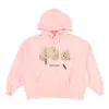 Palm Angels (wmns)  Broken Bear Cotton Hoodie 'pink'