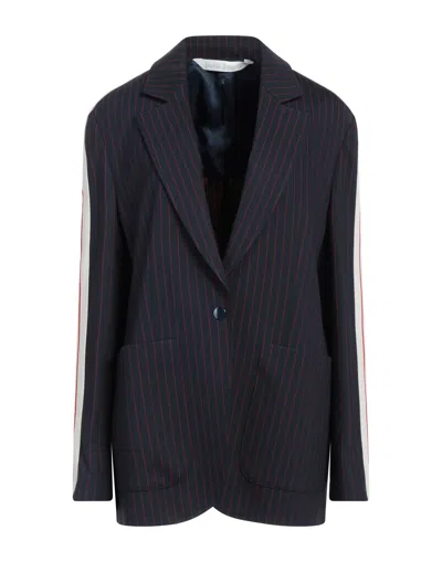 Palm Angels Suit Jackets In Midnight Blue