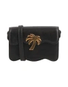 PALM ANGELS PALM ANGELS WOMAN CROSS-BODY BAG BLACK SIZE - LEATHER