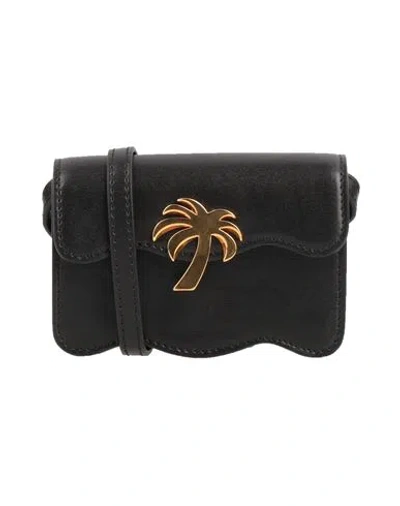 Palm Angels Woman Cross-body Bag Black Size - Leather