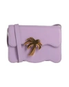 PALM ANGELS PALM ANGELS WOMAN CROSS-BODY BAG LILAC SIZE - CALFSKIN