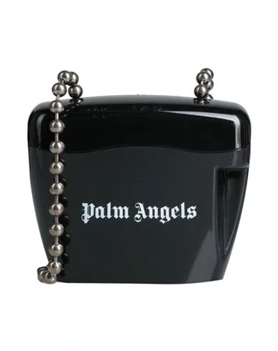 Palm Angels Woman Cross-body Bag Black Size - Polypropylene, Brass