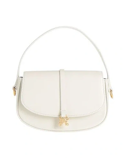 Palm Angels Woman Handbag White Size - Leather