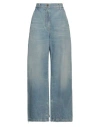 Palm Angels Woman Jeans Blue Size 28 Cotton In Blue