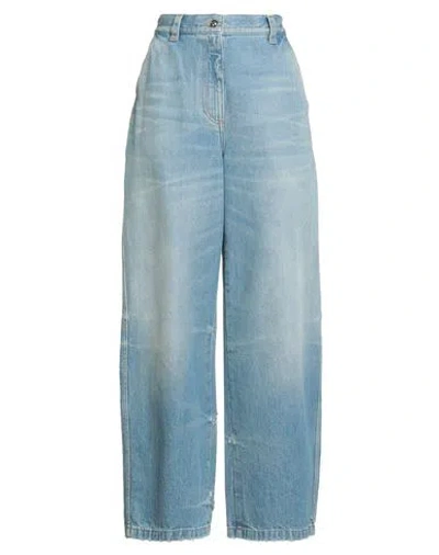 Palm Angels Woman Jeans Blue Size 28 Cotton, Polyester