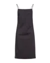 Palm Angels Midi Dresses In Blue