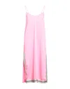 Palm Angels Midi Dresses In Pink