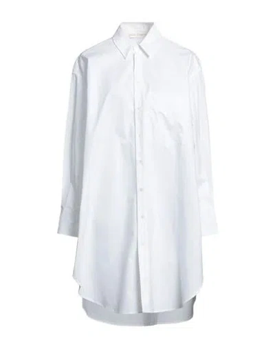 Palm Angels Woman Midi Dress White Size 4 Cotton