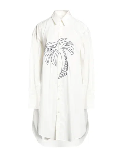 Palm Angels Short Dresses In White