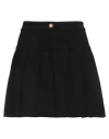 Palm Angels Woman Mini Skirt Black Size M Cotton, Polyester In Black