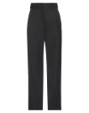 Palm Angels Woman Pants Midnight Blue Size 6 Polyester, Virgin Wool, Cotton In Black