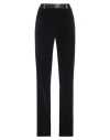 Palm Angels Woman Pants Black Size 8 Viscose, Silk