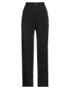 Palm Angels Woman Pants Black Size L Viscose, Polyester, Polyamide, Elastane In Black