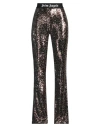 Palm Angels Flared Disco-spirited Trousers In Black
