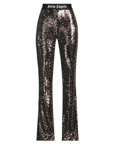 PALM ANGELS PALM ANGELS WOMAN PANTS BLACK SIZE M POLYESTER, POLYAMIDE, ELASTANE