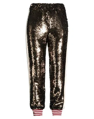 Palm Angels Woman Pants Bronze Size M Rayon, Elastane, Wool, Acrylic In Brown