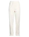 Palm Angels Woman Pants Cream Size M Polyester In White