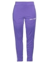 Palm Angels Woman Pants Purple Size M Polyester