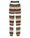 Palm Angels Woman Pants Rust Size L Acetate, Viscose, Metallic Fiber, Polyamide, Elastane In Red
