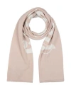 Palm Angels Woman Scarf Blush Size - Wool, Acrylic In Pink