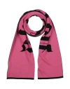 Palm Angels Woman Scarf Fuchsia Size - Wool, Acrylic In Pink