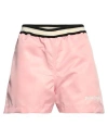 Palm Angels Woman Shorts & Bermuda Shorts Pink Size L Polyamide, Elastane In Pink